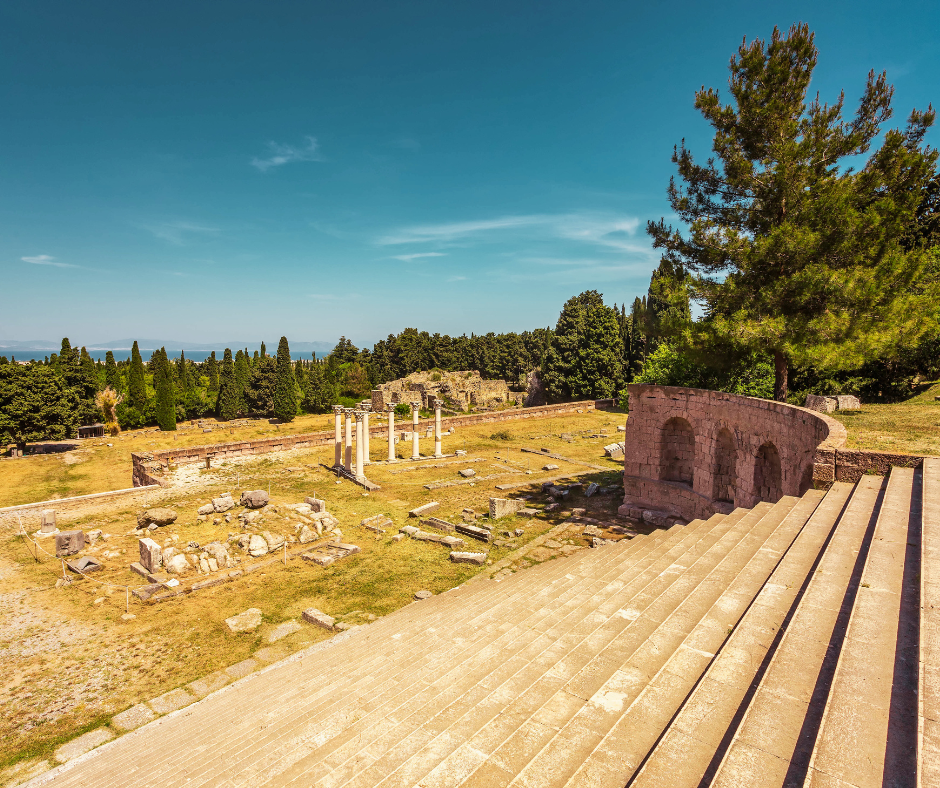 HISTORICAL REMAINS AT KOS GREECE