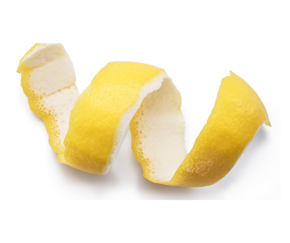 lemon peel, the source of lemon essential oil